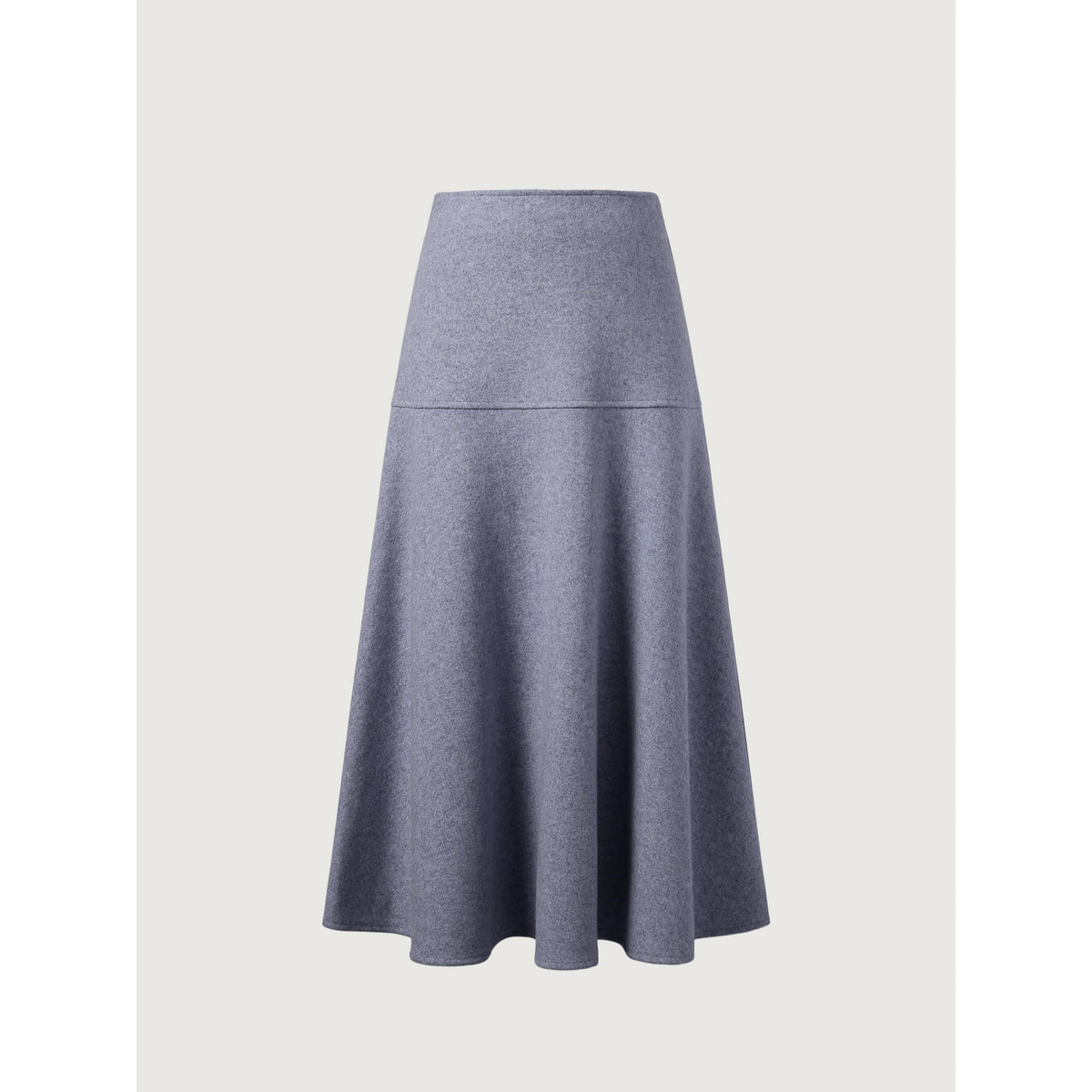 Wollook Uitlopende Maxirok