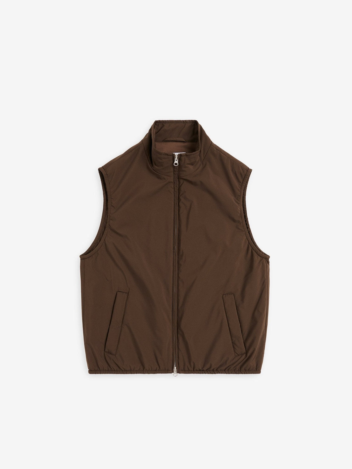 Scott Water-Repellent Vest – Dark Brown - Roviane
