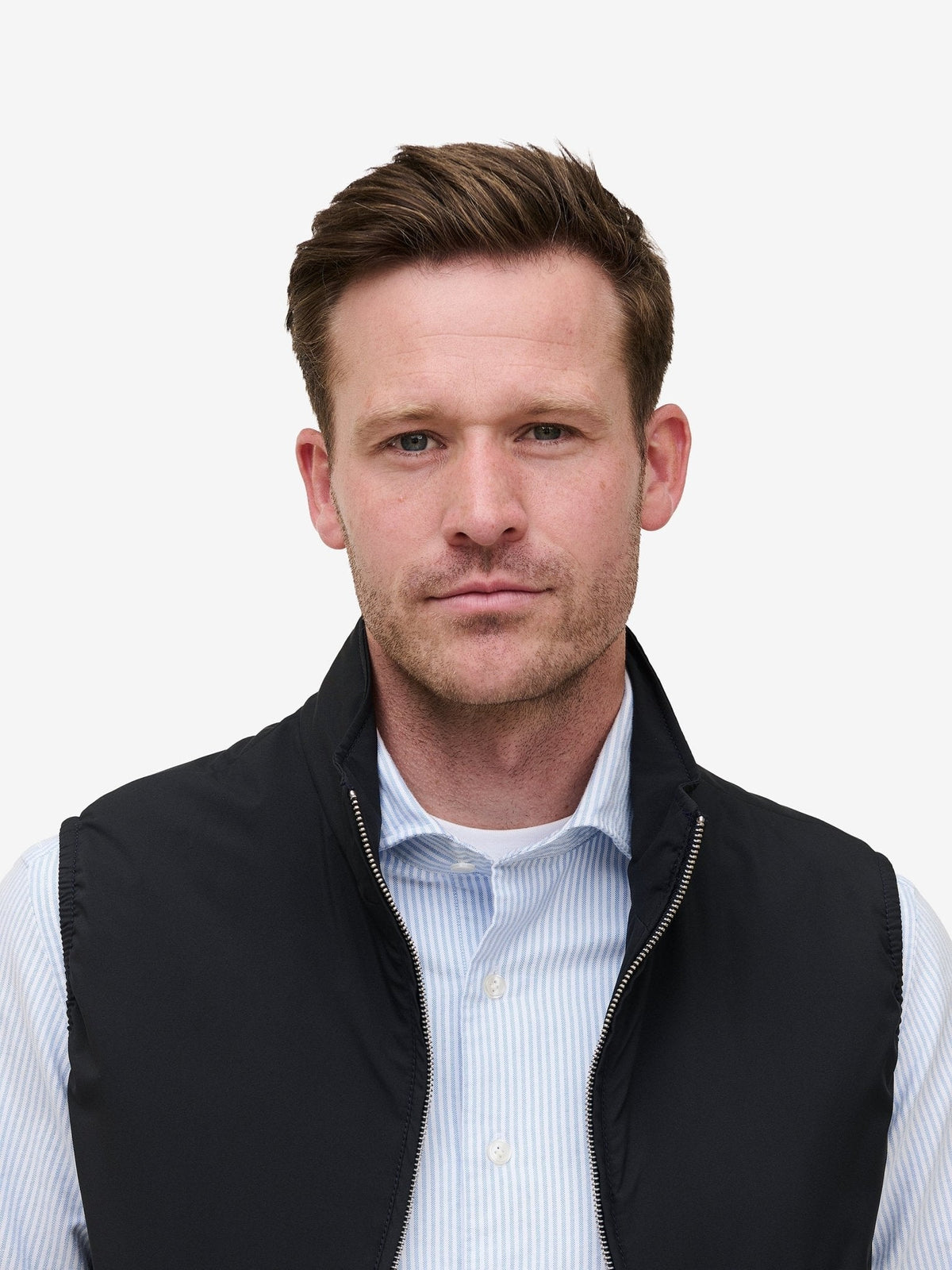 Scott Water-Repellent Vest – Navy - Roviane