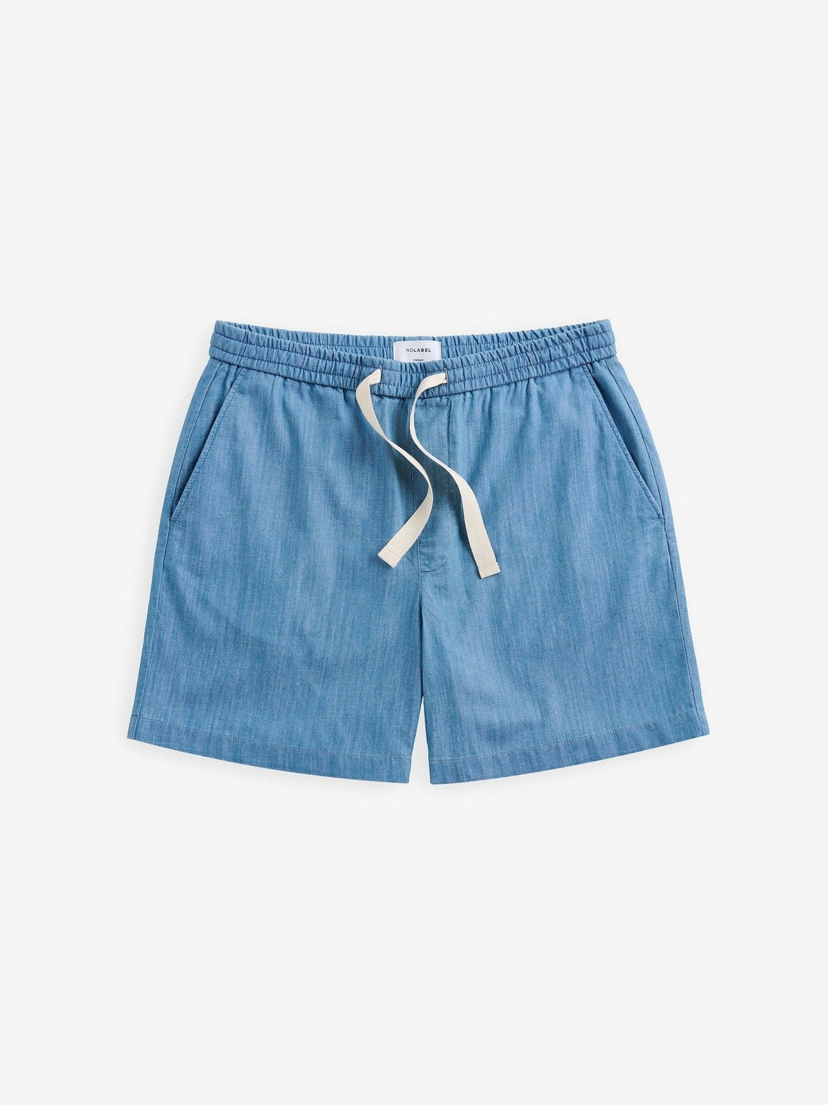 Breeze Chambray Shorts – Mid Blue - Roviane