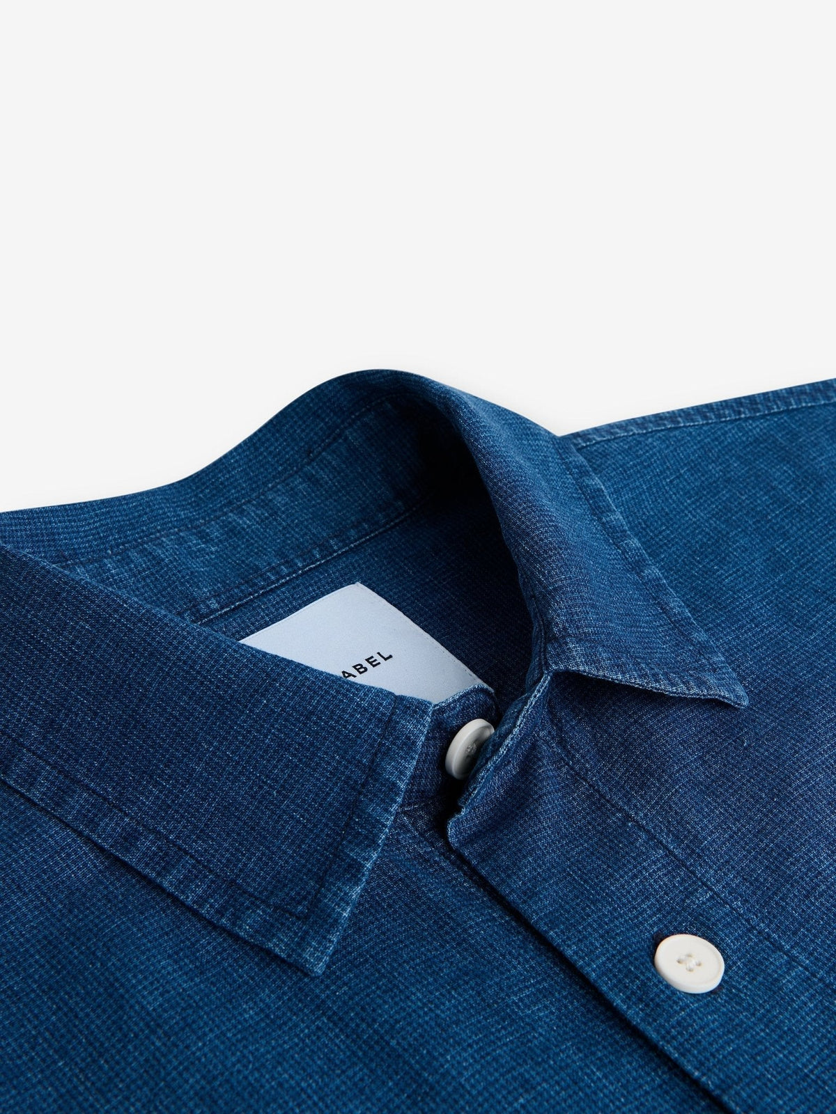 Durban Cotton-Linen Shirt – Blue - Roviane