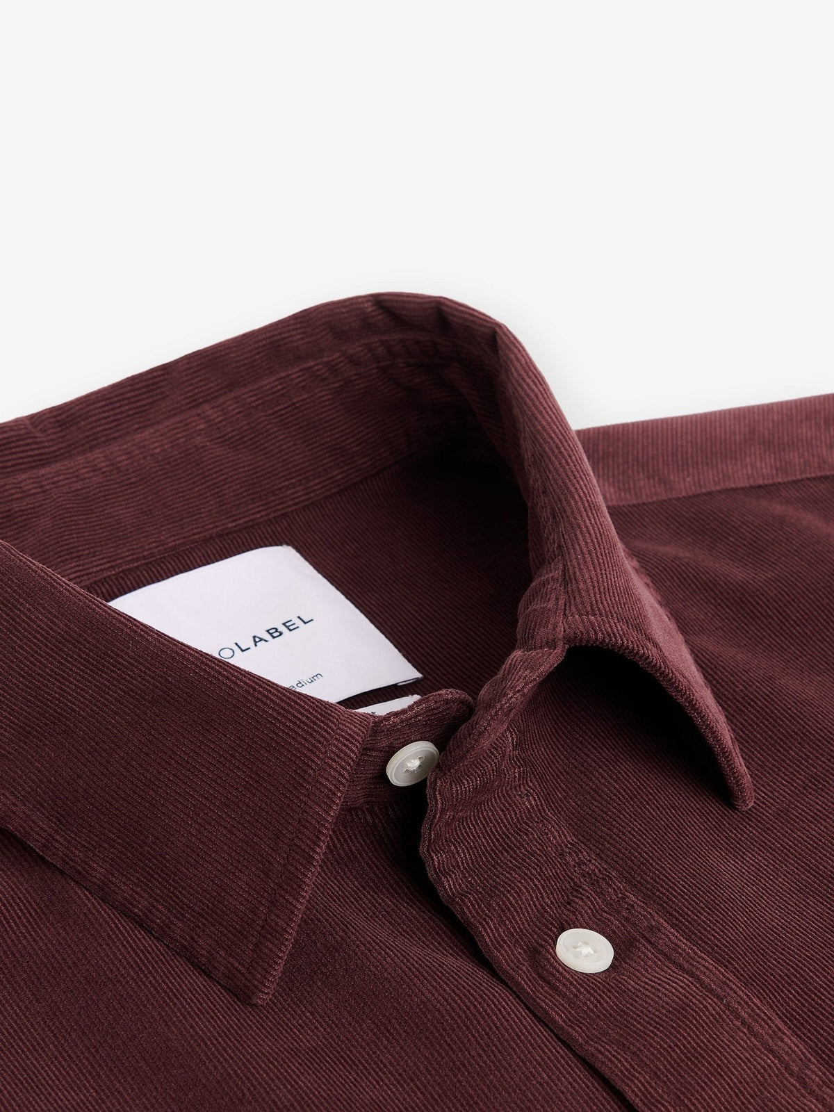 Brookvale Corduroy Shirt – Dark Mauve - Roviane