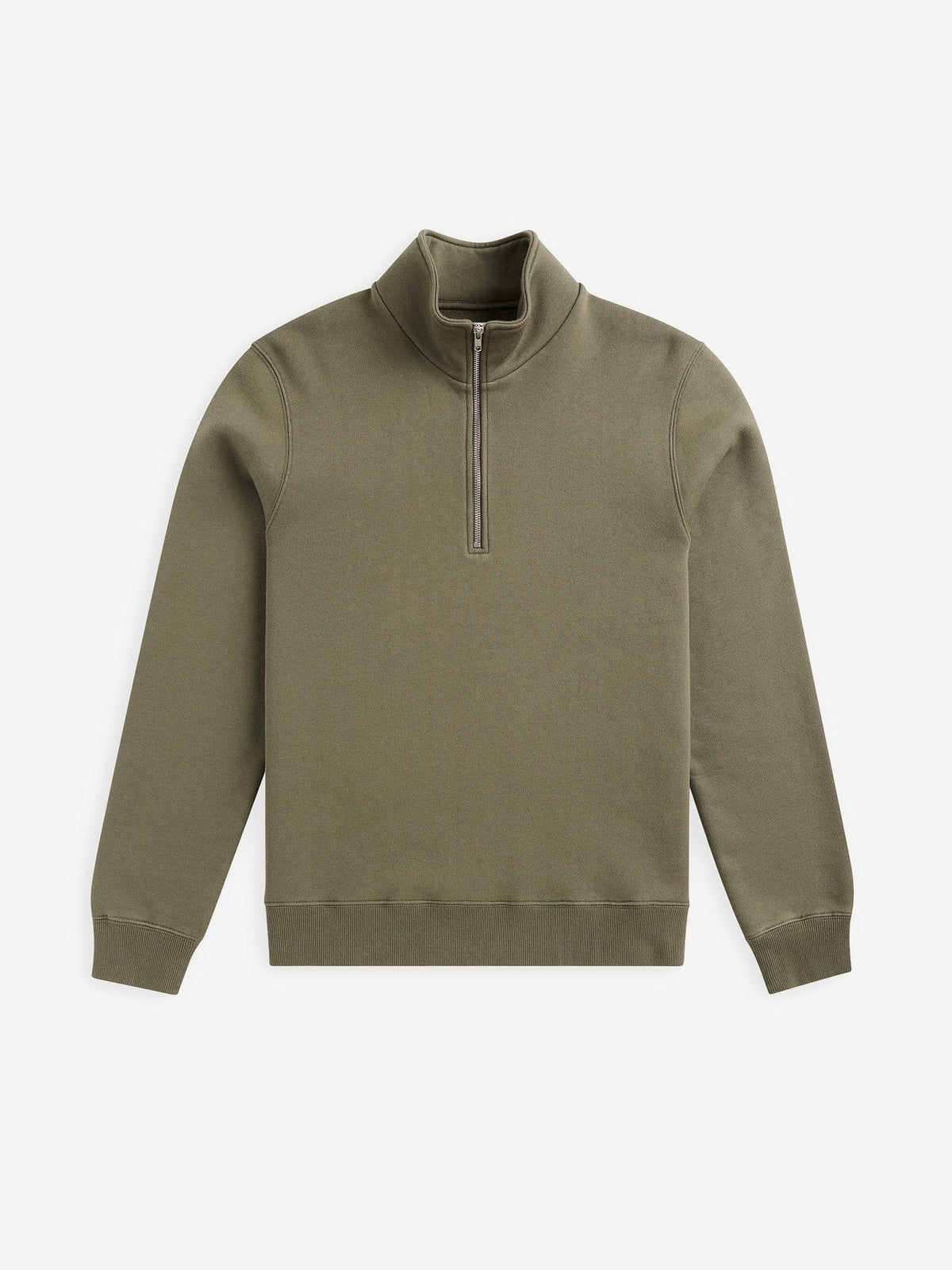 Columbia Half-Zip Sweatshirt – Dark Olive - Roviane