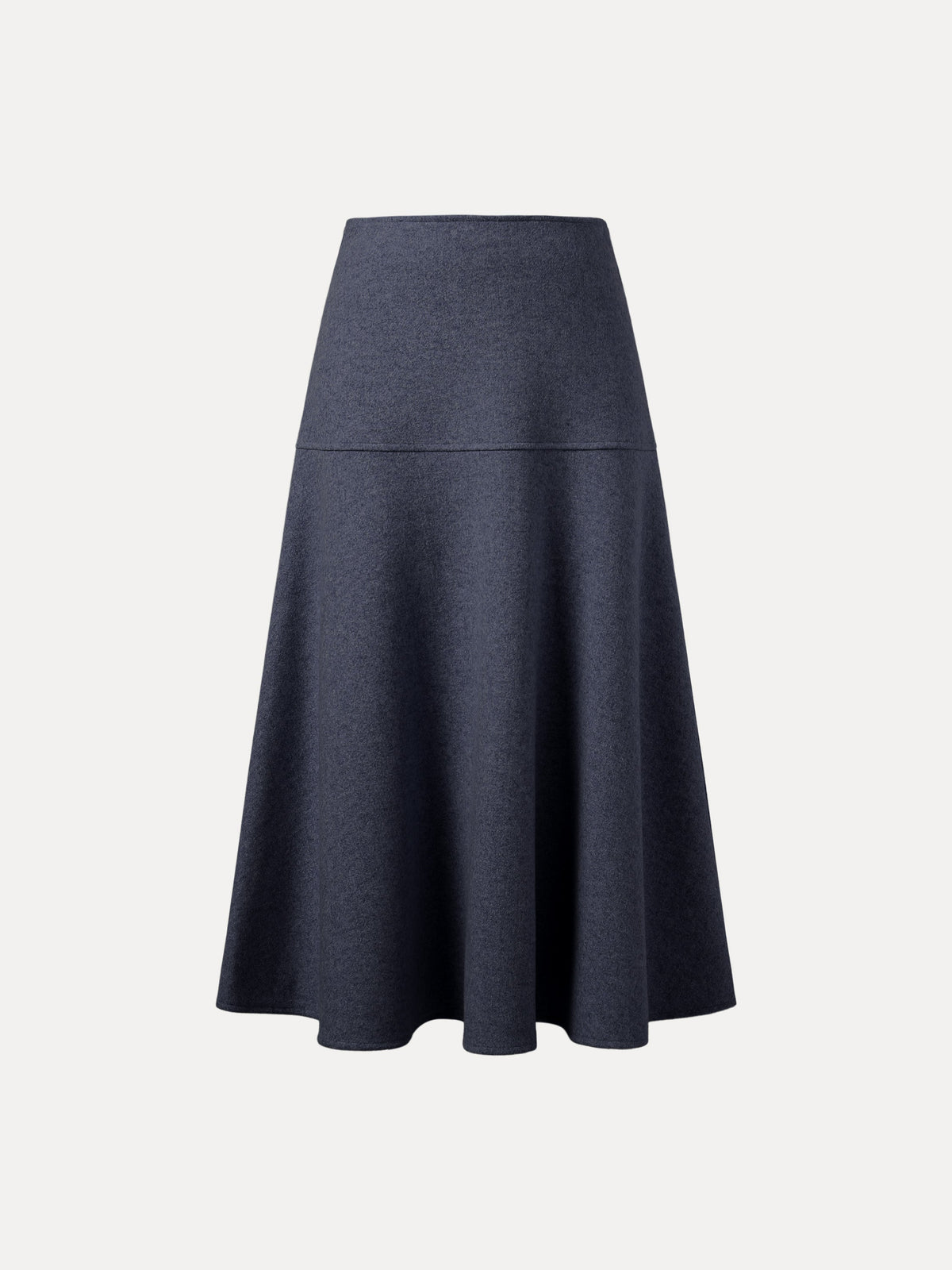 Wollook Uitlopende Maxirok