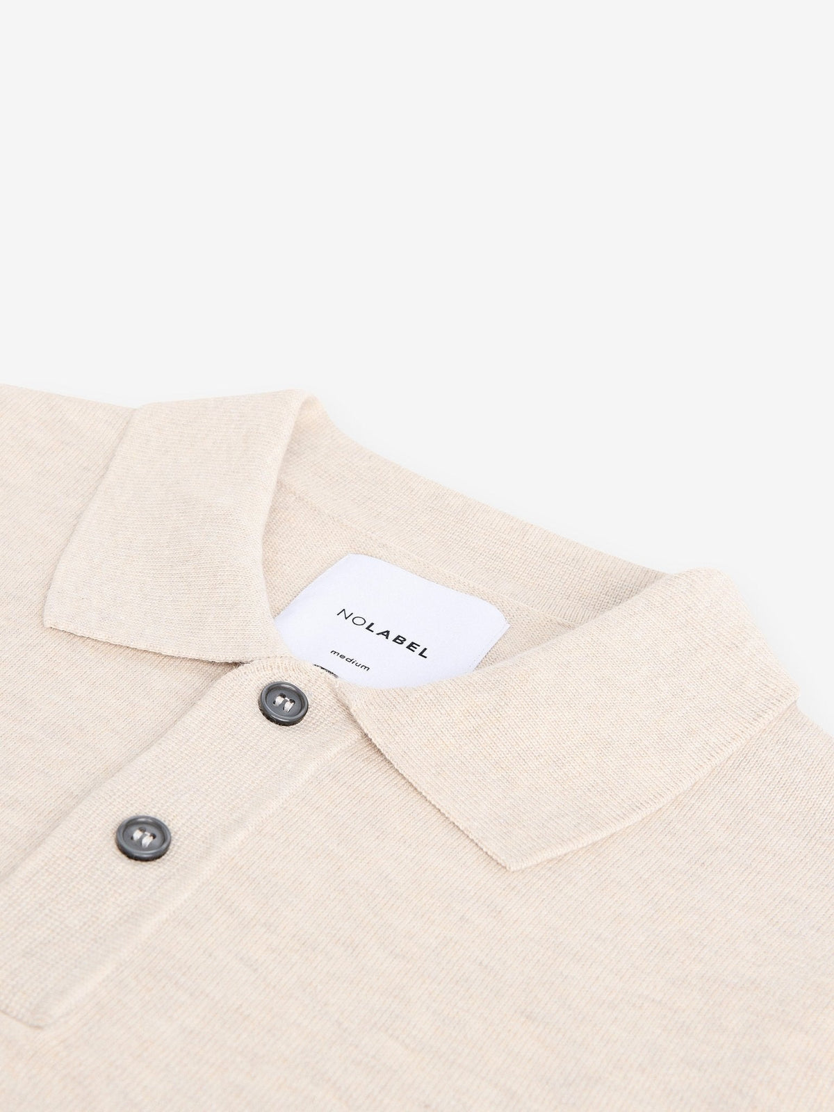 Harvey Cotton-Silk Knit – Moonbeam Sand - Roviane