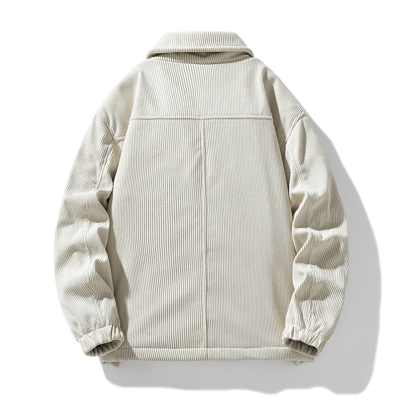 Highland Corduroy Sherpa Jacket — Men’s, Regular Fit, Cosy Fleece Lining