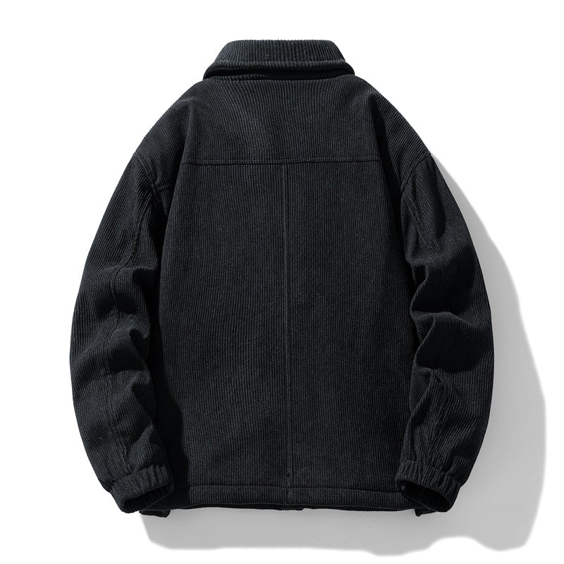 Highland Corduroy Sherpa Jacket — Men’s, Regular Fit, Cosy Fleece Lining