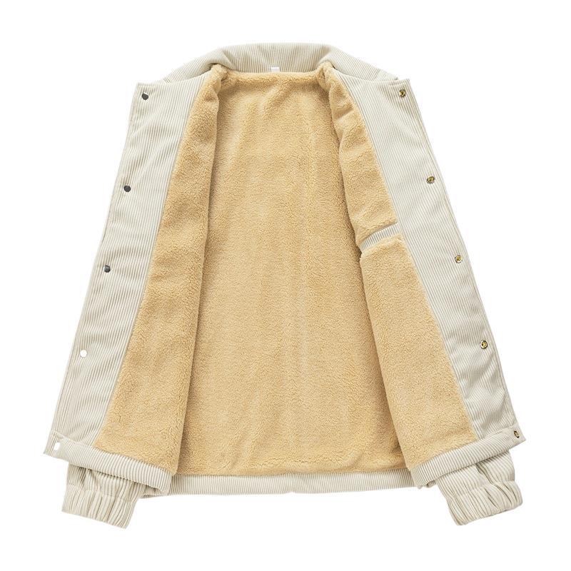 Highland Corduroy Sherpa Jacket — Men’s, Regular Fit, Cosy Fleece Lining