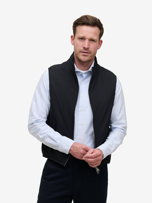 Scott Water-Repellent Vest – Navy - Roviane
