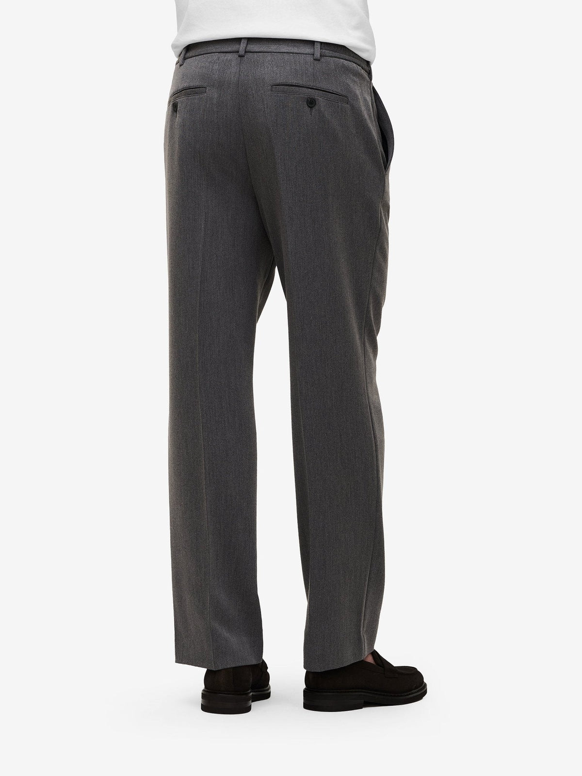 Clifton Relaxed Trousers – Dark Grey - Roviane