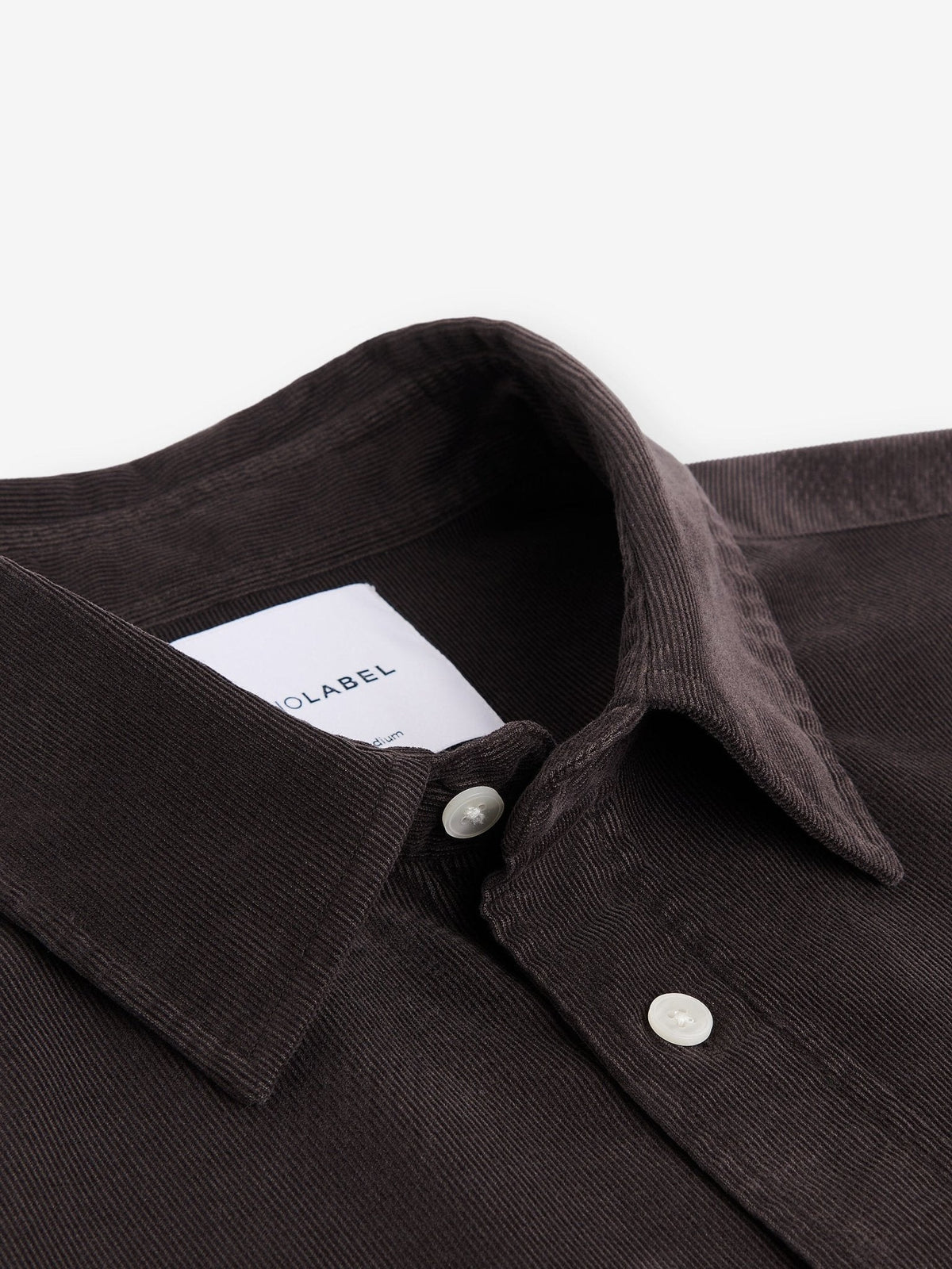 Brookvale Corduroy Shirt – Dark Brown - Roviane