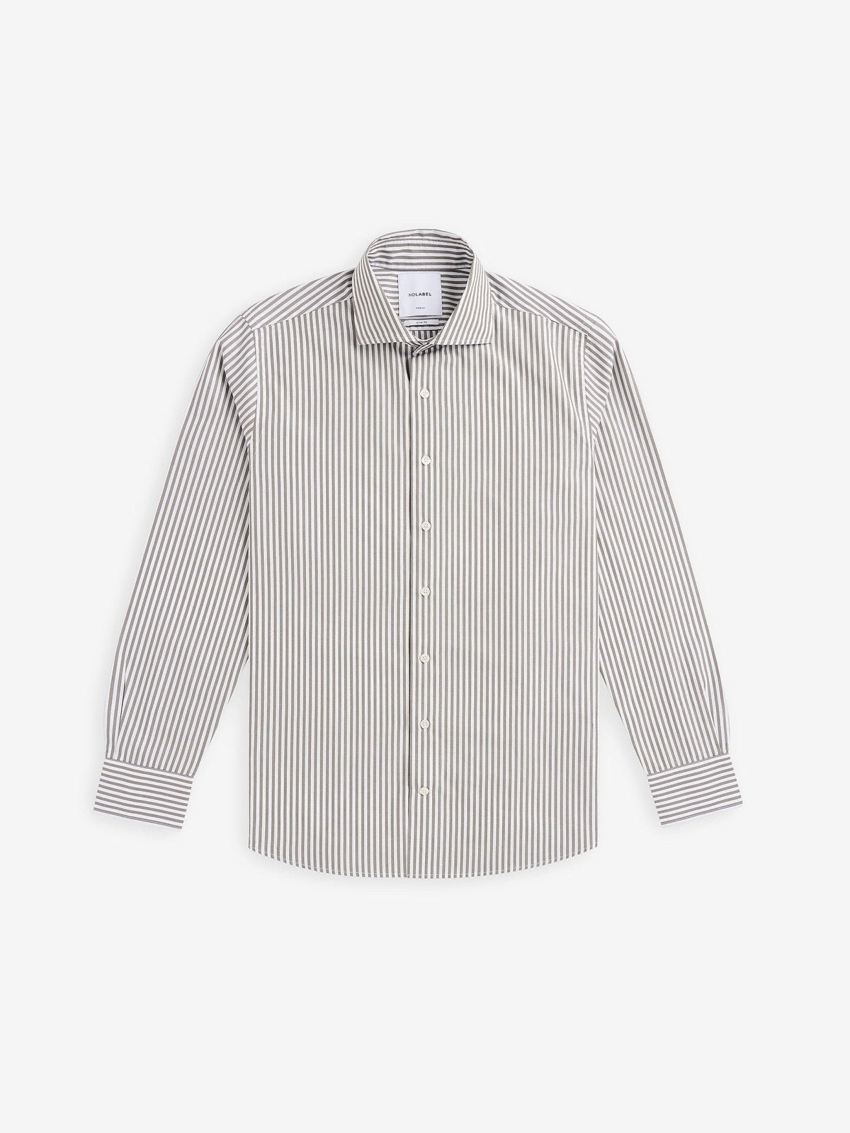 Specialist Striped Shirt – Olive - Roviane