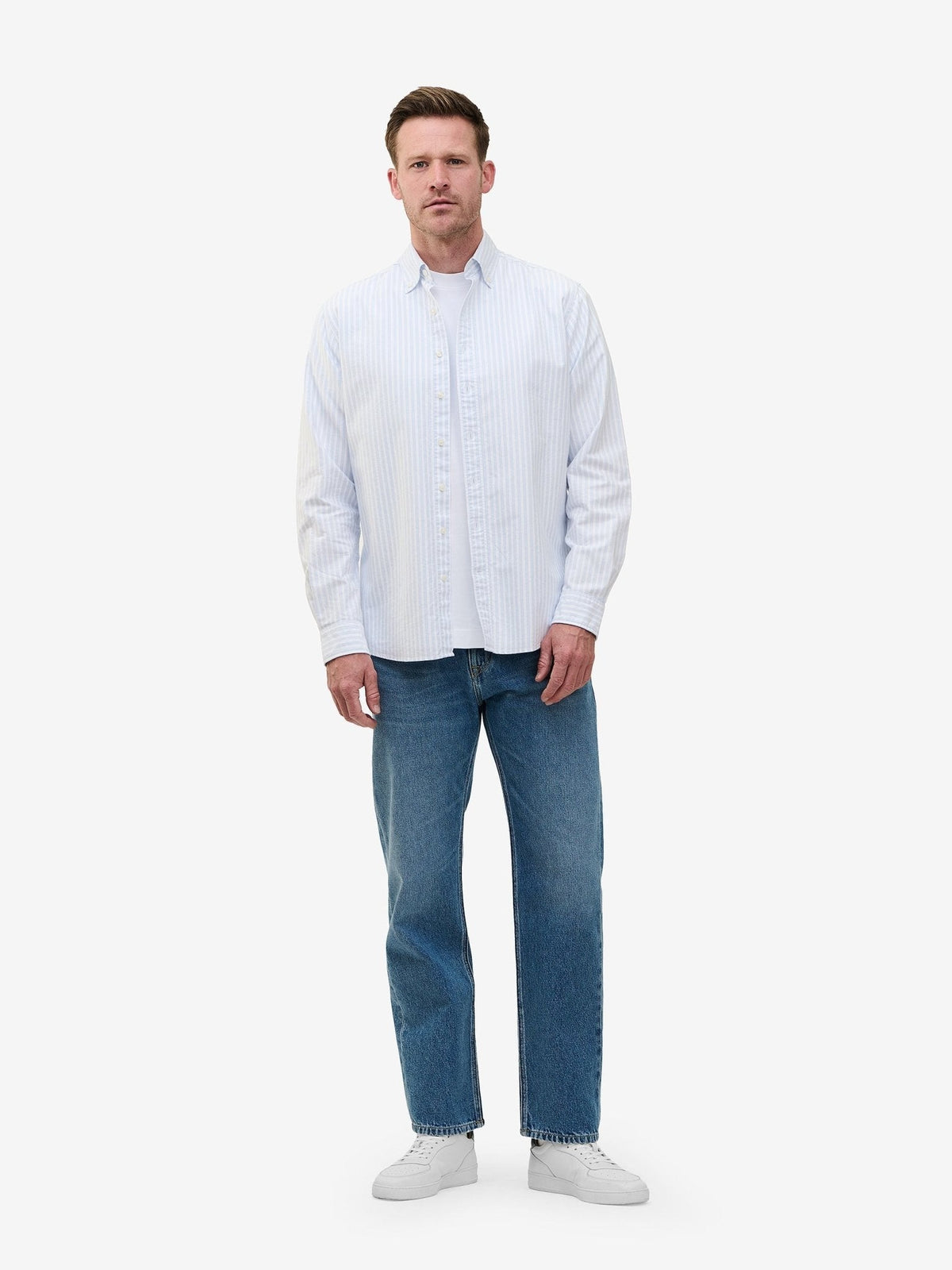 Moon Interlock Cotton T-Shirt – White - Roviane