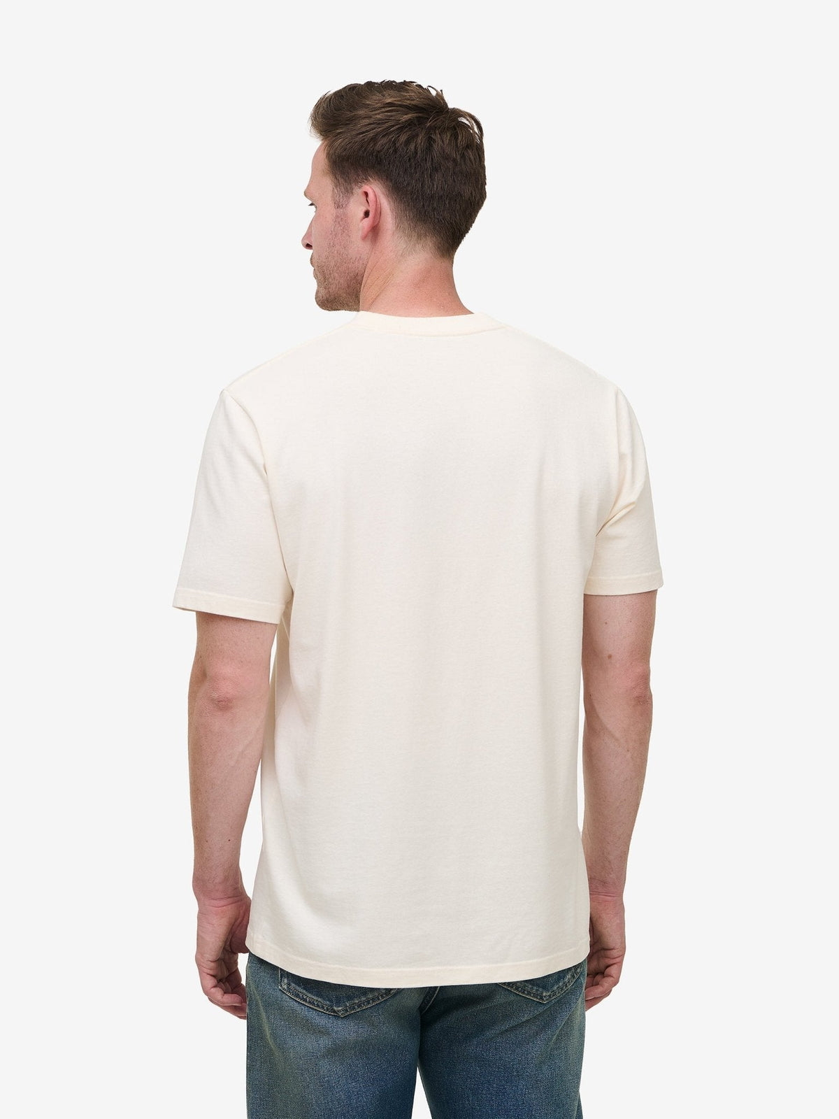 Organic Cotton T-Shirt – Off White - Roviane